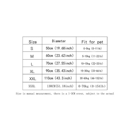 Miękkie, długie legowisko dla kota, zimowe